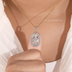 Radiant Cut Pendent