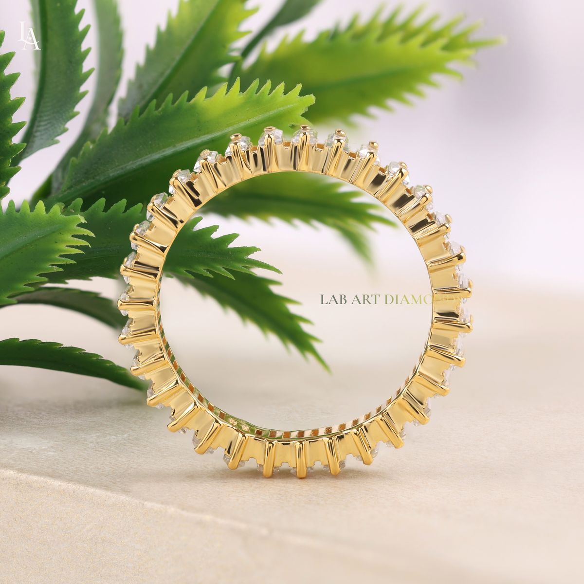 Bagutte Cut Full Eternity Band