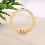 Double Wishbone Two Row Chevron Stacking Ring