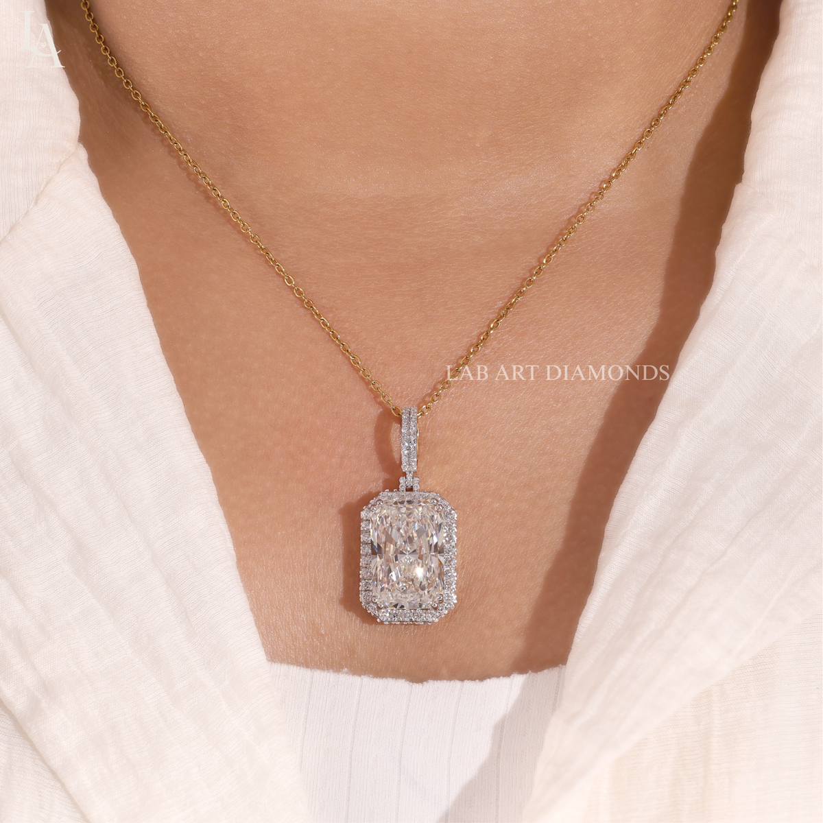 Radiant Cut Pendent