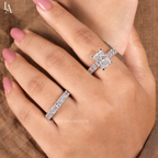 Radiant Cut Bridal Set & Engagement Ring