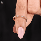Open Cuff Ended Stacking Ring