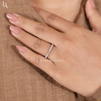 Round Cut Diamond Full Eternity Band