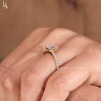 Emerald Cut Solitaire Engagement Ring