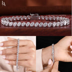 Classic Oval Lab Grown Diamond Tennis Bracelet