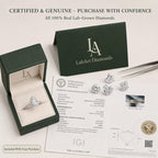 Hexagon Step Cut Stud Earrings