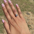 Pear Cut Solitaire Engagement Ring