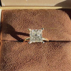Princess Cut Solitaire Engagement Ring